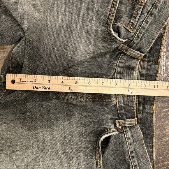 Lucky Brand Women's Dungarees by Gene Montesano Vintage Gray Wash Size 8 - Picture 4 of 8